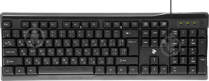 Клавиатура 2E KS 104 black - фото 1
