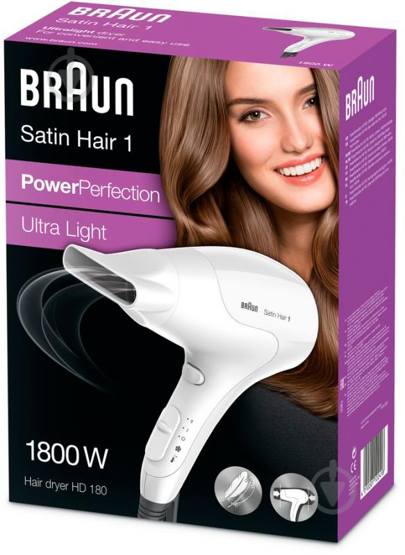 Фен Braun Satin Hair 1 HD180 - фото 4