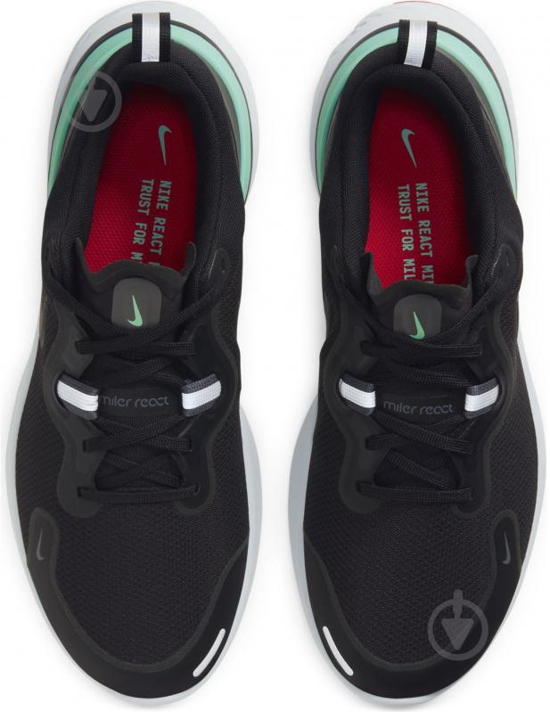 Кроссовки мужские летние Nike REACT MILER CW1777-013 р.45,5 черные - фото 10