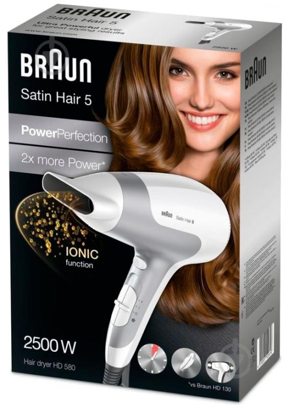 Фен Braun Satin Hair 5 HD580 - фото 2