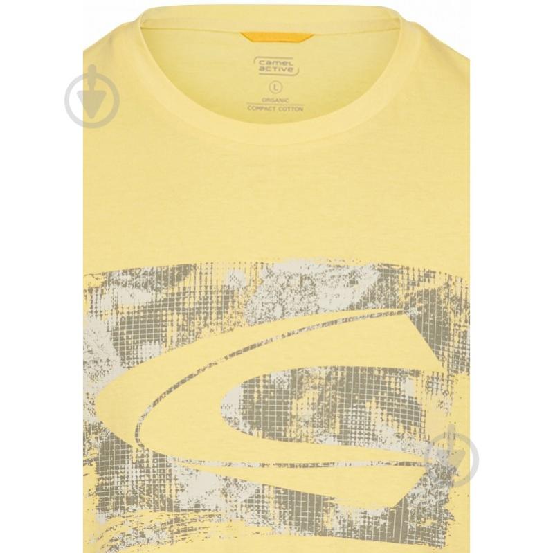 Футболка Camel Active Tshirt 1/2 Arm 409700-5T02-62 р.L жовтий - фото 3 Футболка Camel Active Tshirt 1/2 Arm 409700-5T02-62 р.L жовтий - фото 3