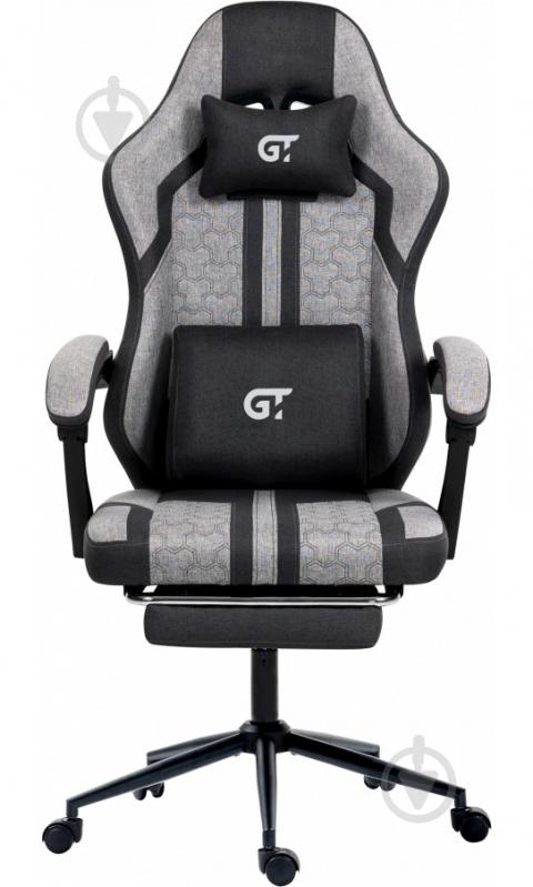 Кресло игровое GT Racer X-2337 серый - фото 1