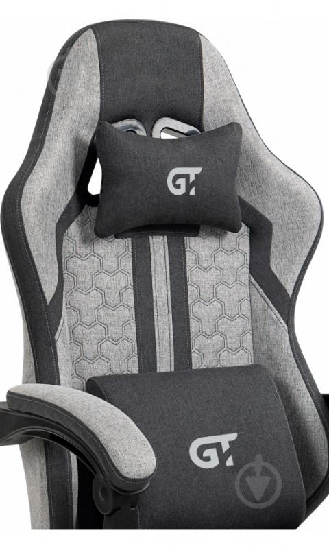 Кресло игровое GT Racer X-2337 серый - фото 7