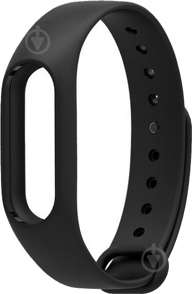 Ремешок для фитнес-браслета Xiaomi Mi Band 2 black - фото 1