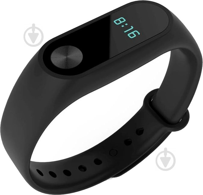 Ремешок для фитнес-браслета Xiaomi Mi Band 2 black - фото 2