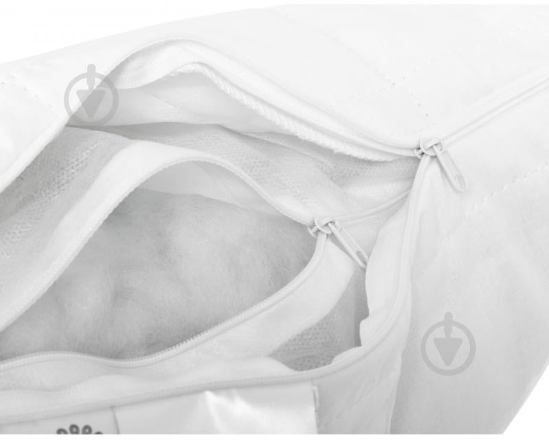 Подушка стебленная волокно Wellsleep Songer und Sohne 50x70 см белый - фото 4