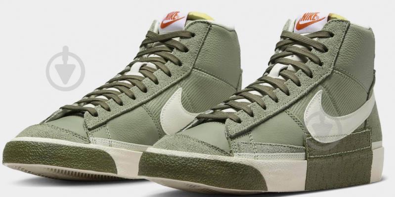 Кроссовки мужские Nike BLAZER MID '77 PRO CLUB DQ7673-301 р.40,5 зеленые - фото 3