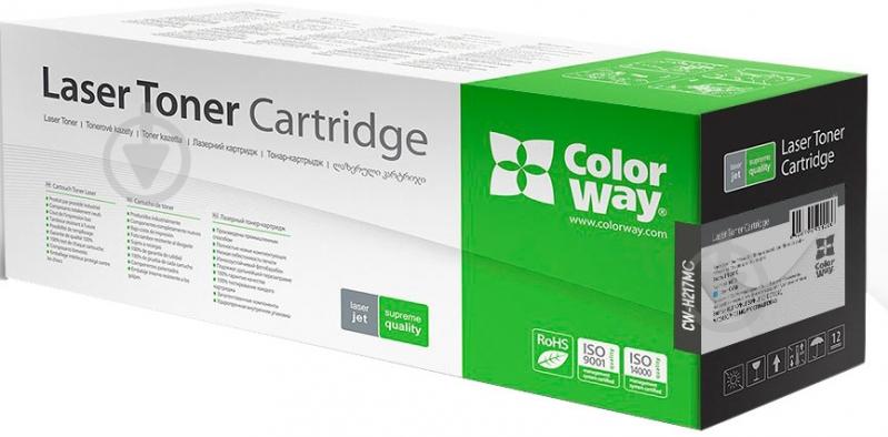 Картридж ColorWay CW-H217MC черный - фото 2