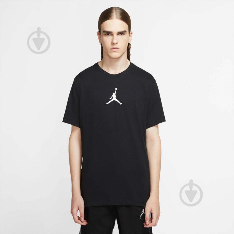 Футболка Jordan J JUMPMAN DF SS CREW CW5190-010 р.M черный - фото 4