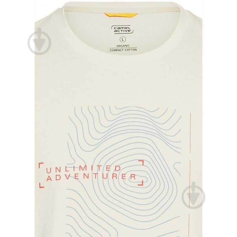 Футболка Camel Active Tshirt 1/2 Arm 409700-5T02-16 р.XL бежевий - фото 3 Футболка Camel Active Tshirt 1/2 Arm 409700-5T02-16 р.XL бежевий - фото 3