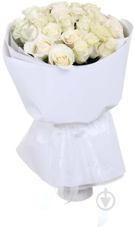 Роза Playa Blanka одноголовая классическая 70 см белый - фото 3