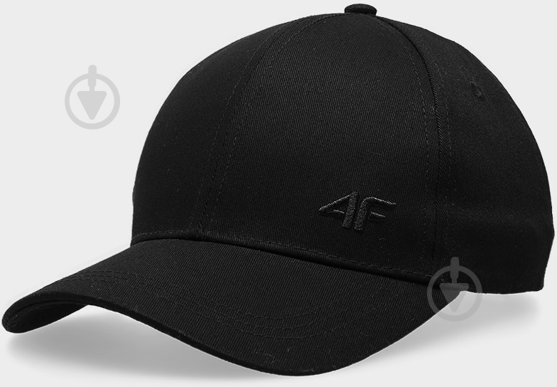 Кепка 4F BASEBALL CAP M093 4FAW22ACABM093-20S M чорний - фото 1