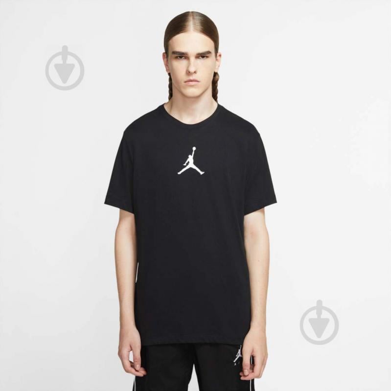 Футболка Jordan J JUMPMAN DF SS CREW CW5190-010 р.L чорний - фото 4