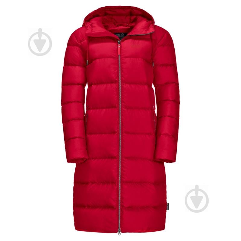 Пальто жіноче Jack Wolfskin CRYSTAL PALACE COAT 1204131-2505 р.XS червоне - фото 1