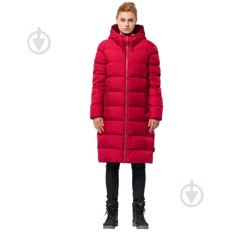 Пальто жіноче Jack Wolfskin CRYSTAL PALACE COAT 1204131-2505 р.M червоне - фото 2