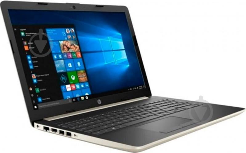 Ноутбук HP 15-da0187ur 15,6" (4MV00EA) gold - фото 2