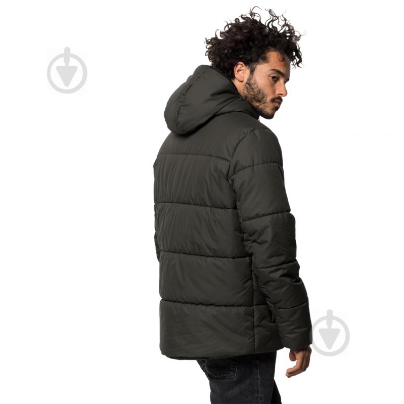 Куртка мужская зимняя Jack Wolfskin KYOTO JACKET M 1205041-5100 р.S зеленая - фото 3