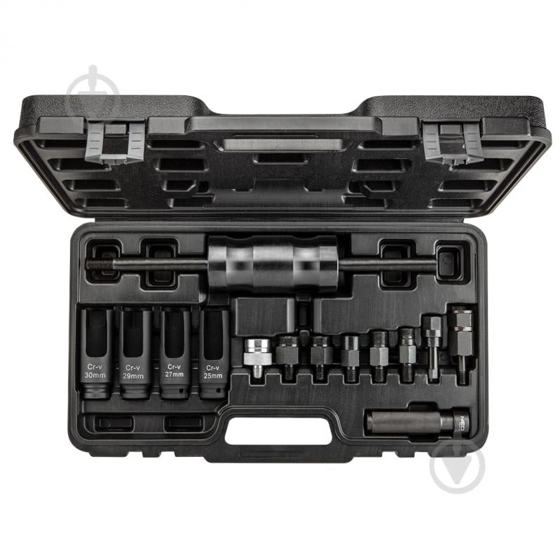Набор съемников форсунок с обратным молотками 14 шт. NEO tools 11-883 - фото 1