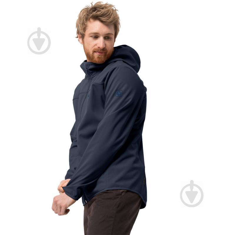 Куртка мужская Jack Wolfskin NORTHERN POINT 1304001-1033 р.M темно-синяя - фото 2