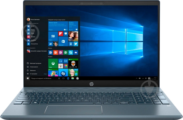 Ноутбук HP 15-cs2018ur 15,6" (6SQ17EA) blue - фото 1