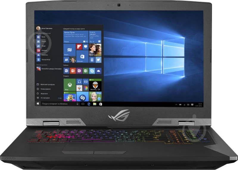 Ноутбук Asus G703GXR-EV057T 17,3" (90NR02L1-M00980) black - фото 2