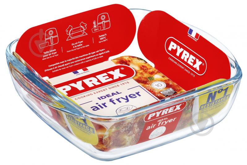 Форма для выпекания Pyrex 20х17х6 см 1 л AIRFRYER - фото 3