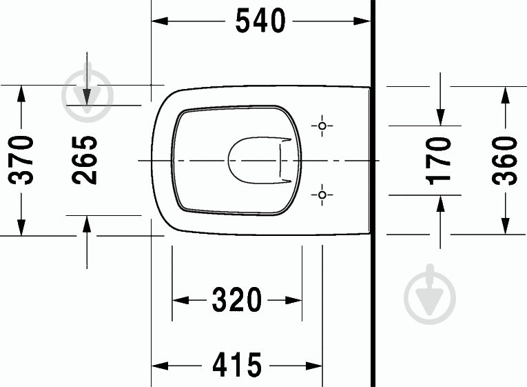 Унитаз подвесной DURAVIT Durastyle 2536090000 - фото 2