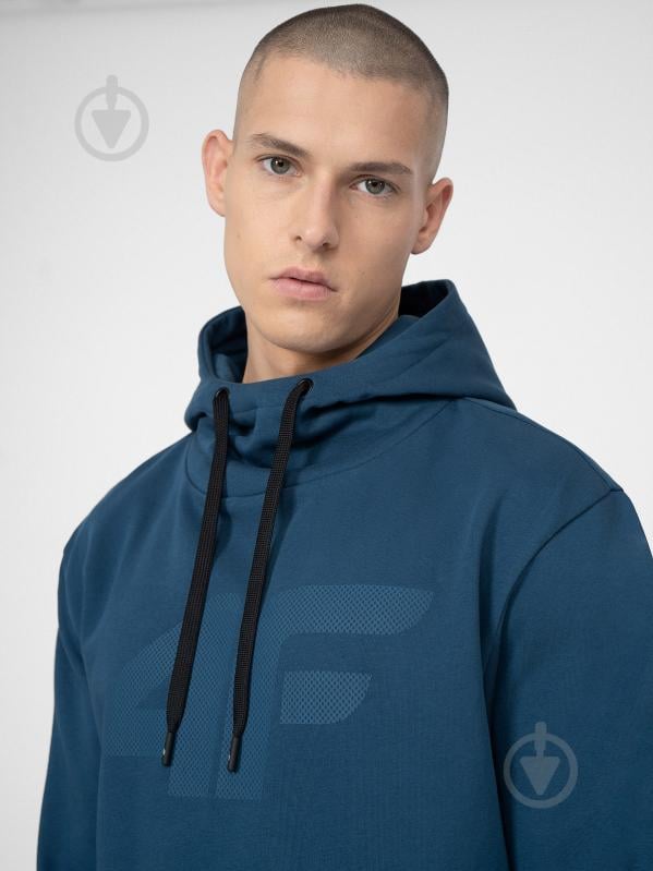 Джемпер 4F SWEATSHIRT M353 4FSS23TSWSM353-32S р. M синий - фото 2