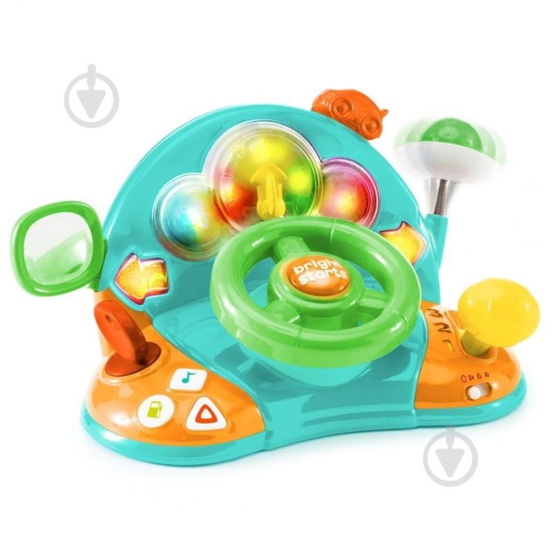 Игровой руль Bright Starts "Lights & Colors Driver" 52178 - фото 1
