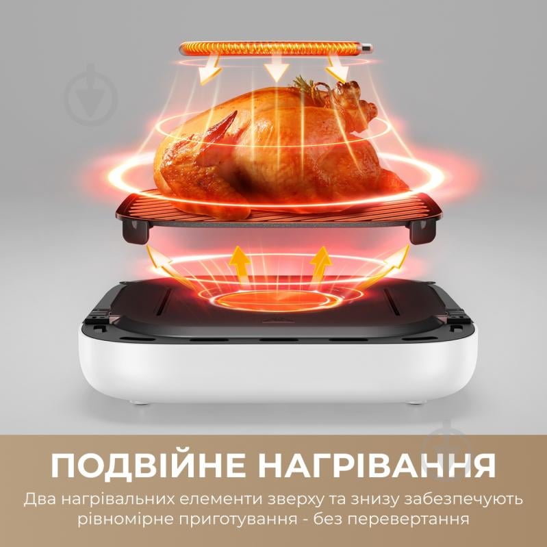 Мультипечь MOVA AeroChef FD10s Pro White - фото 5
