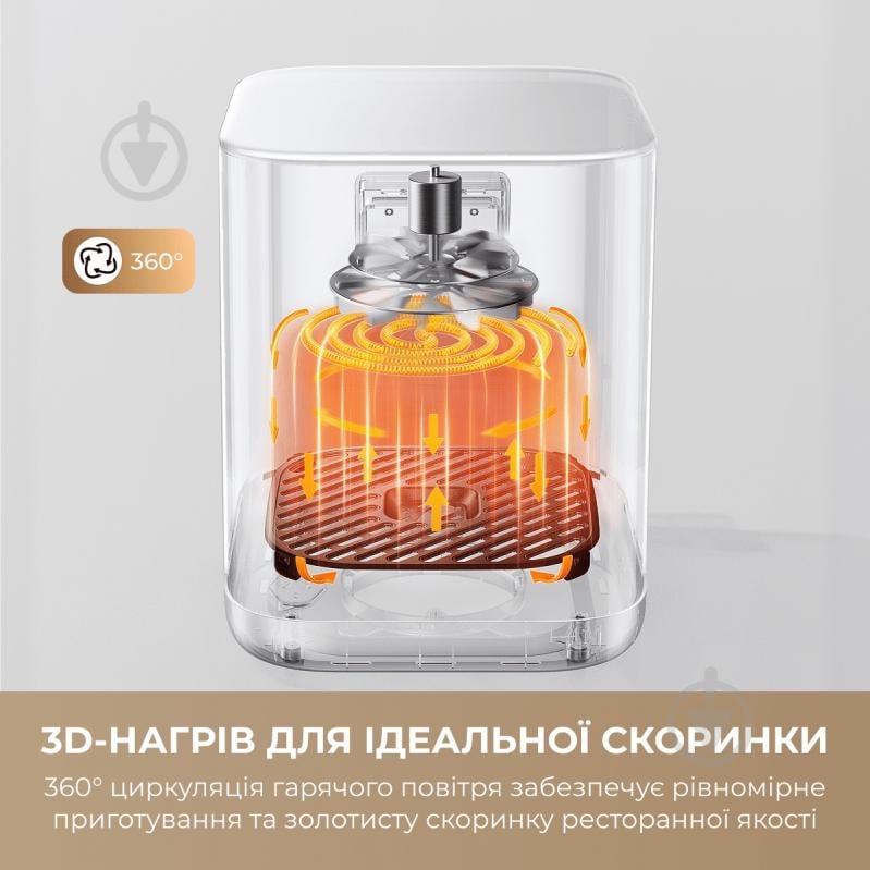 Мультипечь MOVA AeroChef FD10s Pro White - фото 6