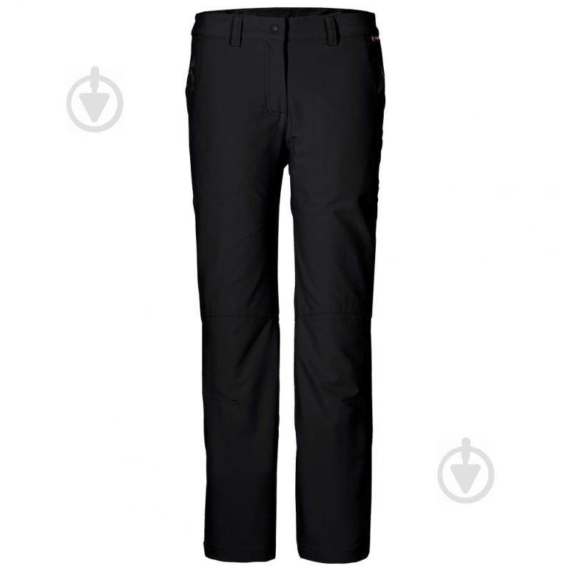 Штани Jack Wolfskin ACTIVATE WINTER PANTS WOMEN 1500072-6001 р. 36 чорний - фото 3