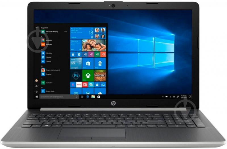 Ноутбук HP Notebook 15-da1089ur 15,6" (8AW03EA) silver - фото 1 Ноутбук HP Notebook 15-da1089ur 15,6" (8AW03EA) silver - фото 1