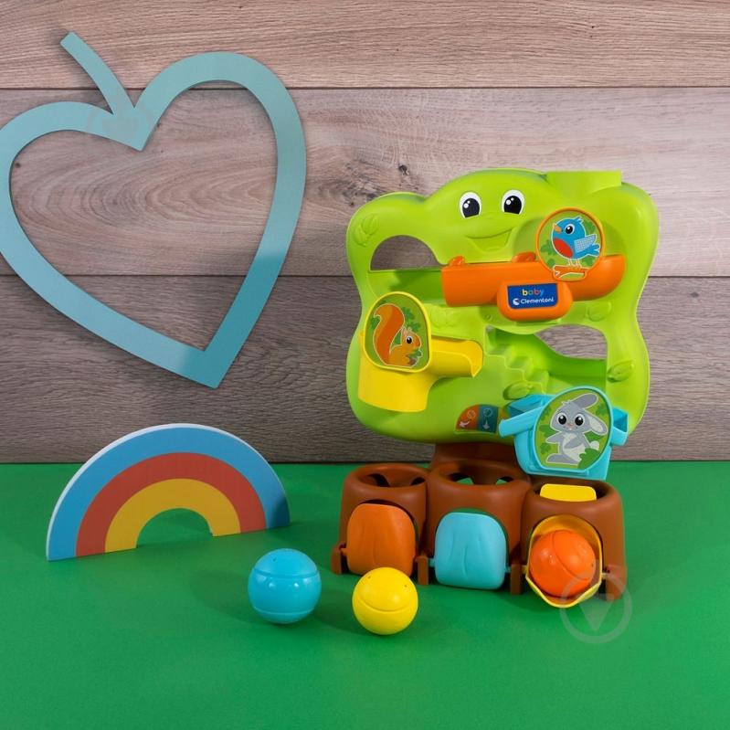 Игрушка-сортер Clementoni "Magic Colour Tree" 17511 - фото 4