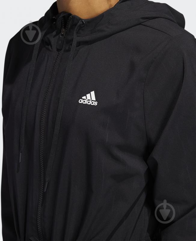 Вітрівка жіноча демісезонна Adidas IKAT WVN JACKET FJ6093 р.S чорна - фото 7