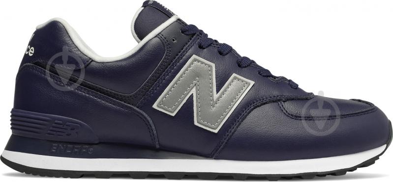 Кроссовки мужские зимние New Balance 574 ML574LPN р.41,5 синие - фото 1