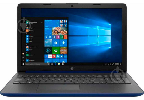 Ноутбук HP 15-db1132ur 15,6" (8PK05EA) blue - фото 1