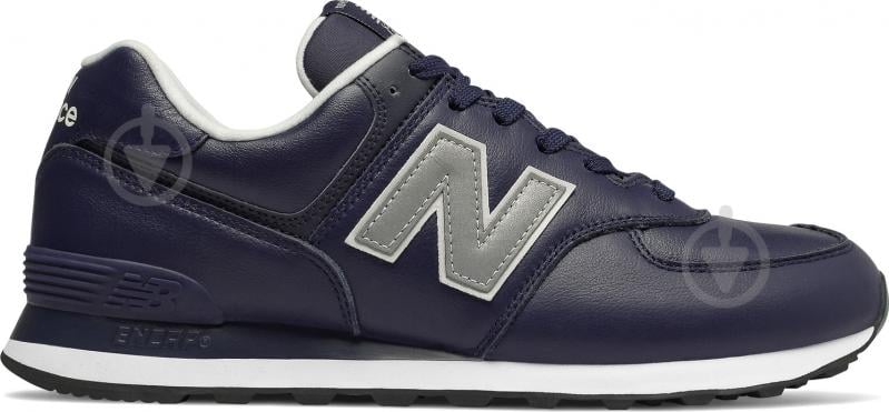 Кроссовки мужские зимние New Balance 574 ML574LPN р.42,5 синие - фото 1