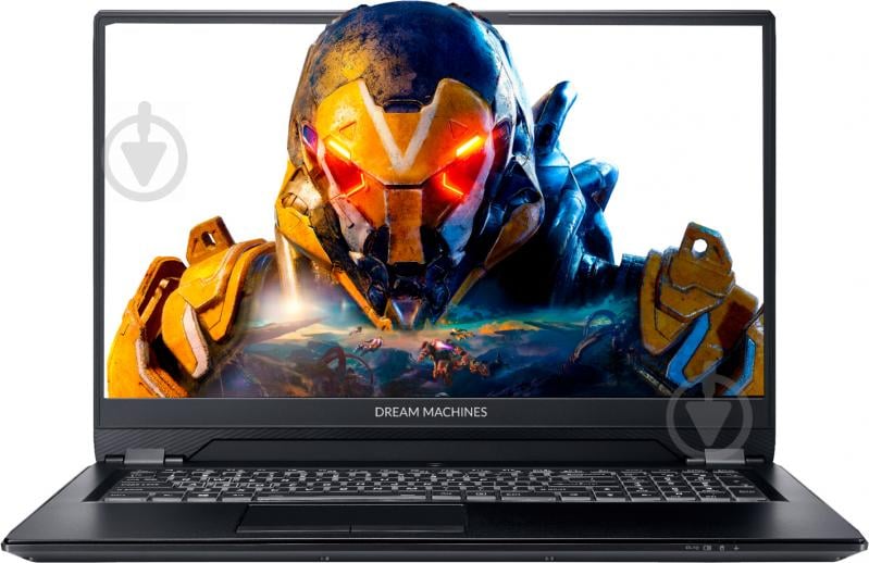 Ноутбук Dream Machines RS2080Q-17 17,3" (RS2080Q-17UA27) grey - фото 1