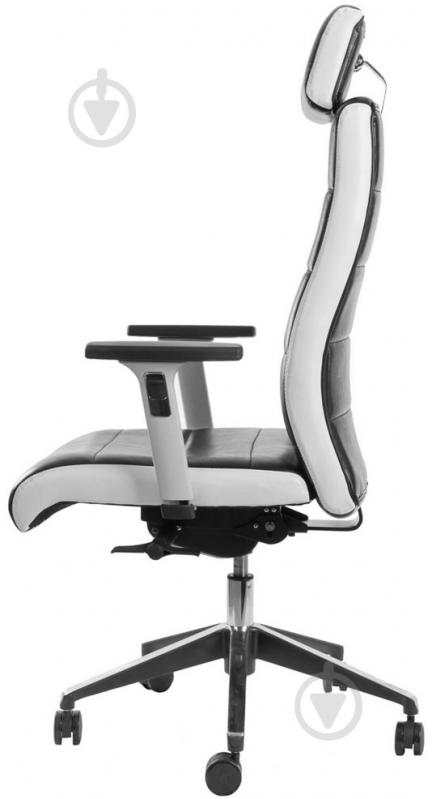 Крісло Barsky Efficientia Ef-01 чорно-білий - фото 3