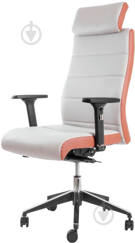 Крісло Barsky Efficientia Ef-02 коричнево-сірий - фото 1