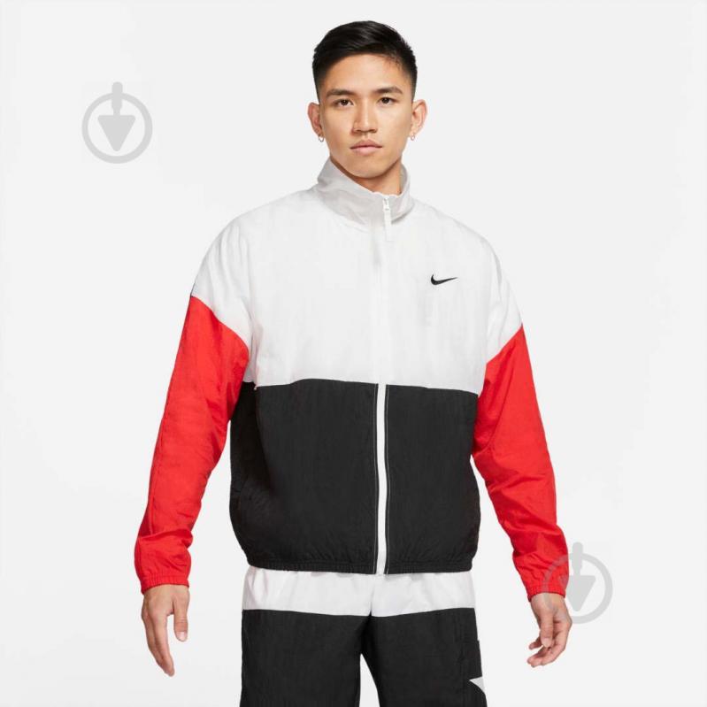 Джемпер Nike NK JKT STARTING FIVE CW7348-101 р. 2XL білий - фото 1