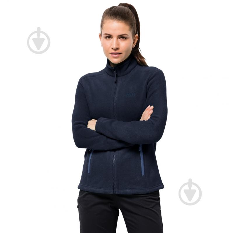 Джемпер Jack Wolfskin W MOONRISE JKT 1703882-1910 р. M темно-синий - фото 1