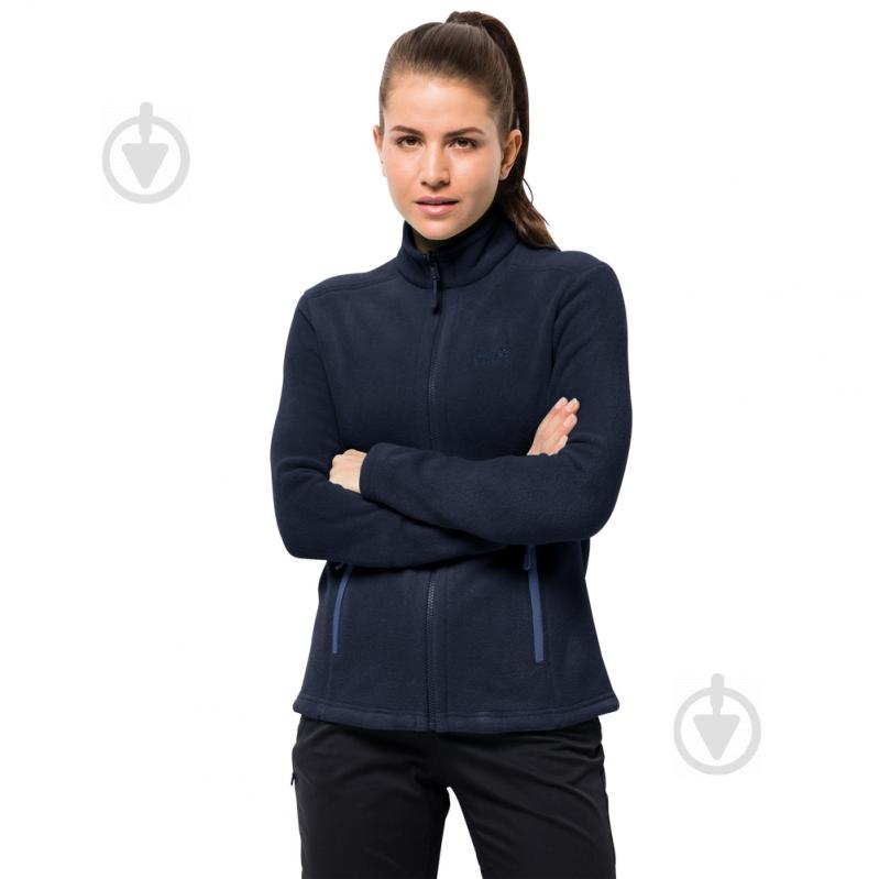 Джемпер Jack Wolfskin W MOONRISE JKT 1703882-1910 р. L темно-синій - фото 1