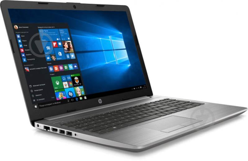 Ноутбук HP 250 G7 15,6" (7QK38ES) silver - фото 1