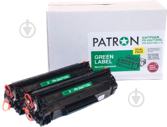 Картридж Patron CANON737GREENLabel(DUALPACK)(PN-737DGL) - фото 2 Картридж Patron CANON737GREENLabel(DUALPACK)(PN-737DGL) - фото 2