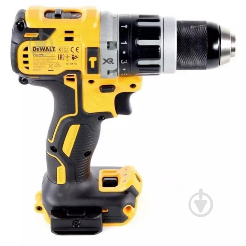 Шуруповерт аккумуляторный DeWalt DCD796NT+DCB183 - фото 3