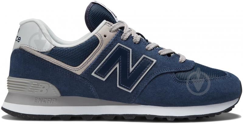 Кроссовки мужские демисезонные New Balance ML574EVN р.42,5 синие - фото 1