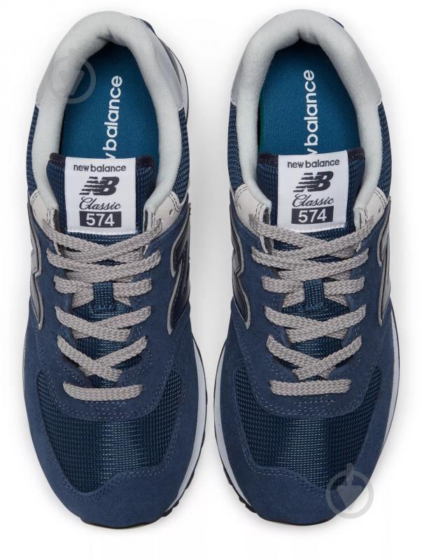 Кроссовки мужские демисезонные New Balance ML574EVN р.42,5 синие - фото 3