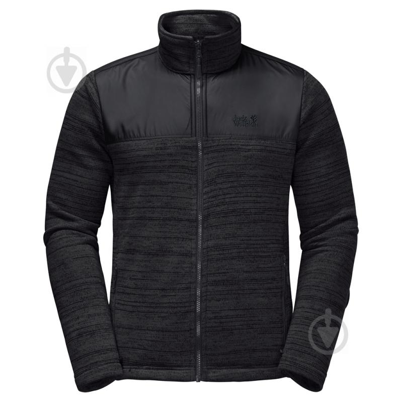 Джемпер Jack Wolfskin AQUILA JACKET MEN 1704591-6000 р. XL чорний - фото 1